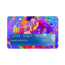 Load image into Gallery viewer, Josuke and Giorgio Credit Card Skins (4-in-1 Pack)