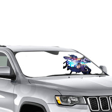 Load image into Gallery viewer, Jotaro Kujo and Star Platinum  Car Sunshade