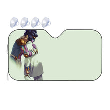 Load image into Gallery viewer, Jotaro Kujo and Star Platinum / Diamond is Unbreakable Car Sunshade