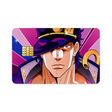 Load image into Gallery viewer, Jotaro Kujo Credit Card Skins (4-in-1 Pack)