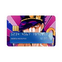 Load image into Gallery viewer, Jotaro Kujo Credit Card Skins (4-in-1 Pack)