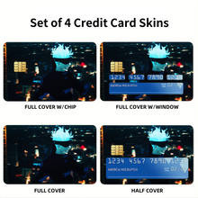Load image into Gallery viewer, Jujutsu Kaisen Credit Card Skins (4-in-1 Pack)