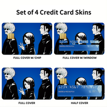 Load image into Gallery viewer, Jujutsu Kaisen Credit Card Skins (4-in-1 Pack)
