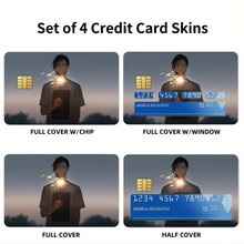 Load image into Gallery viewer, Jujutsu Kaisen Credit Card Skins (4-in-1 Pack)