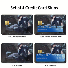 Load image into Gallery viewer, Jujutsu Kaisen Credit Card Skins (4-in-1 Pack)