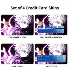 Load image into Gallery viewer, Jujutsu Kaisen Credit Card Skins (4-in-1 Pack)