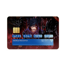 Load image into Gallery viewer, Jujutsu Kaisen Megumi Fushiguro Credit Card Skins (4-in-1 Pack)