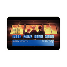 Load image into Gallery viewer, Jujutsu Kaisen Megumi Fushiguro, Nobara Kugisaki Credit Card Skins (4-in-1 Pack)
