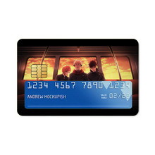 Load image into Gallery viewer, Jujutsu Kaisen Megumi Fushiguro, Nobara Kugisaki Credit Card Skins (4-in-1 Pack)