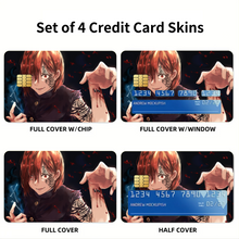 Load image into Gallery viewer, Jujutsu Kaisen Nobara Kugisaki Credit Card Skins (4-in-1 Pack)