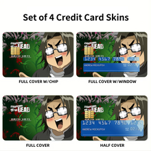 Load image into Gallery viewer, Kôta Hirano Credit Card Skins (4-in-1 Pack)