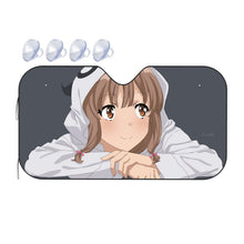 Load image into Gallery viewer, Kaede Azusagawa Car Sunshade