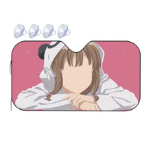 Load image into Gallery viewer, Kaede Azusagawa from Seishun Buta Yarou wa Bunny Girl Senpai no Yume wo Minai Car Sunshade