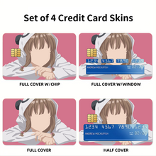 Load image into Gallery viewer, Kaede Azusagawa from Seishun Buta Yarou wa Bunny Girl Senpai no Yume wo Minai Credit Card Skins (4-in-1 Pack)