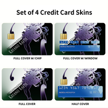 Load image into Gallery viewer, Kaede Kayano Credit Card Skins (4-in-1 Pack)