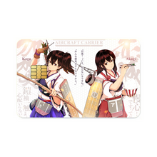 Load image into Gallery viewer, Kaga x Akagi Credit Card Skins (4-in-1 Pack)