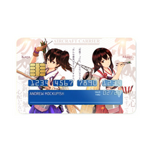 Load image into Gallery viewer, Kaga x Akagi Credit Card Skins (4-in-1 Pack)