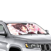 Load image into Gallery viewer, Kaguya and Chika  Car Sunshade