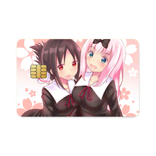 Load image into Gallery viewer, Kaguya and Chika Credit Card Skins (4-in-1 Pack)