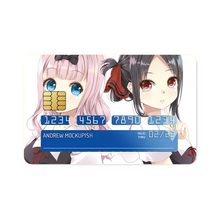 Load image into Gallery viewer, Kaguya and Chika Credit Card Skins (4-in-1 Pack)
