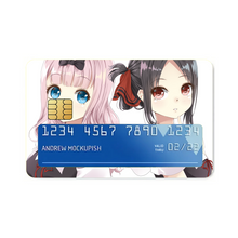 Load image into Gallery viewer, Kaguya and Chika Credit Card Skins (4-in-1 Pack)
