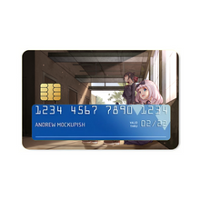 Load image into Gallery viewer, Kaguya and Chika Credit Card Skins (4-in-1 Pack)