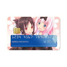 Load image into Gallery viewer, Kaguya and Chika Credit Card Skins (4-in-1 Pack)