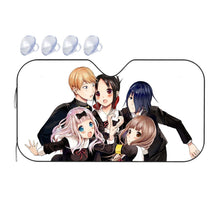 Load image into Gallery viewer, Kaguya-sama: Love is War Kaguya Shinomiya, Chika Fujiwara, Miyuki Shirogane  Car Sunshade