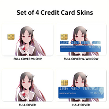 Load image into Gallery viewer, Kaguya Shinomiya Credit Card Skins (4-in-1 Pack)