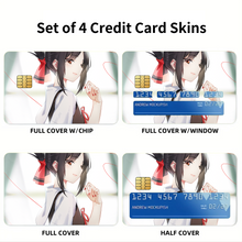Load image into Gallery viewer, Kaguya Shinomiya Credit Card Skins (4-in-1 Pack)