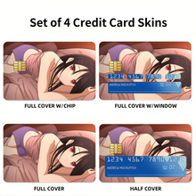 Load image into Gallery viewer, Kaguya Shinomiya Credit Card Skins (4-in-1 Pack)
