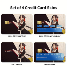 Load image into Gallery viewer, Kaguya Shinomiya Credit Card Skins (4-in-1 Pack)