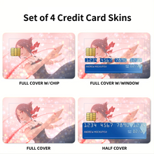 Load image into Gallery viewer, Kaguya Shinomiya Credit Card Skins (4-in-1 Pack)