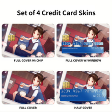 Load image into Gallery viewer, Kaguya Shinomiya Credit Card Skins (4-in-1 Pack)