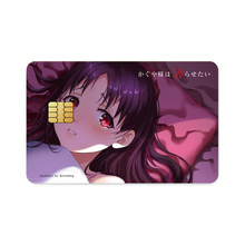 Load image into Gallery viewer, Kaguya Shinomiya Credit Card Skins (4-in-1 Pack)