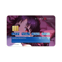 Load image into Gallery viewer, Kaguya Shinomiya Credit Card Skins (4-in-1 Pack)