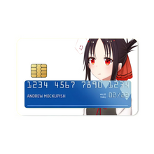 Load image into Gallery viewer, Kaguya Shinomiya Credit Card Skins (4-in-1 Pack)