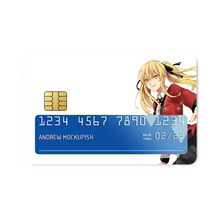 Load image into Gallery viewer, Kakegurui Credit Card Skins (4-in-1 Pack)
