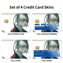Load image into Gallery viewer, Kakegurui Kirari Momobami Credit Card Skins (4-in-1 Pack)