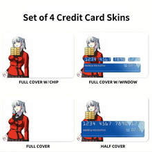 Load image into Gallery viewer, Kakegurui Kirari Momobami Credit Card Skins (4-in-1 Pack)