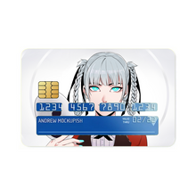 Load image into Gallery viewer, Kakegurui Kirari Momobami Credit Card Skins (4-in-1 Pack)