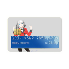 Load image into Gallery viewer, Kakegurui Kirari Momobami Credit Card Skins (4-in-1 Pack)