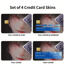 Load image into Gallery viewer, Kakegurui Yumeko Jabami Credit Card Skins (4-in-1 Pack)