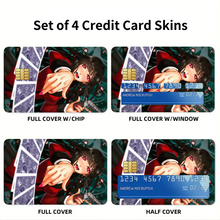 Load image into Gallery viewer, Kakegurui Yumeko Jabami Credit Card Skins (4-in-1 Pack)
