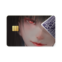 Load image into Gallery viewer, Kakegurui Yumeko Jabami Credit Card Skins (4-in-1 Pack)
