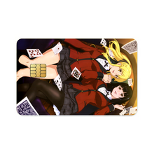 Load image into Gallery viewer, Kakegurui Yumeko Jabami Credit Card Skins (4-in-1 Pack)