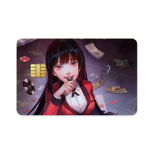 Load image into Gallery viewer, Kakegurui Yumeko Jabami Credit Card Skins (4-in-1 Pack)