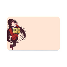 Load image into Gallery viewer, Kakegurui Yumeko Jabami Credit Card Skins (4-in-1 Pack)