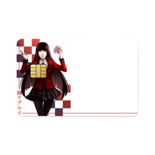 Load image into Gallery viewer, Kakegurui Yumeko Jabami Credit Card Skins (4-in-1 Pack)