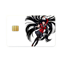 Load image into Gallery viewer, Kakegurui Yumeko Jabami Credit Card Skins (4-in-1 Pack)